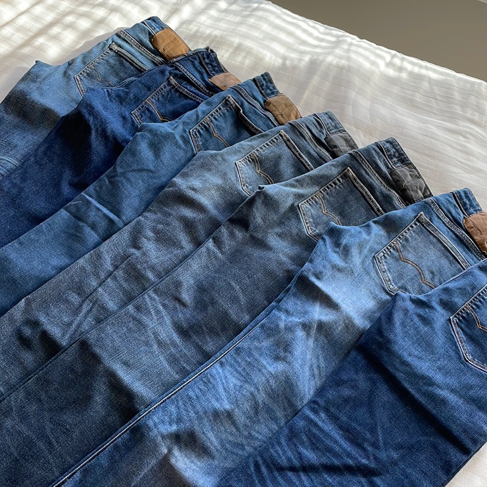 American Eagle jeans size 28x32 7 pairs